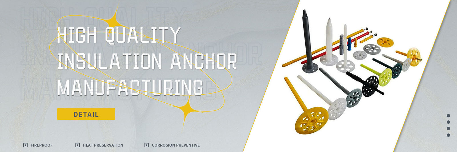 Wall Insulation Anchor