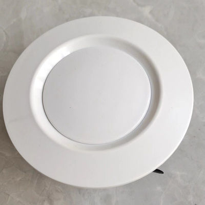 Weather Resistant Plastic Snap On Round Ceiling Air Vent Covers Preventing Insects And Debris Entry With Modern Design