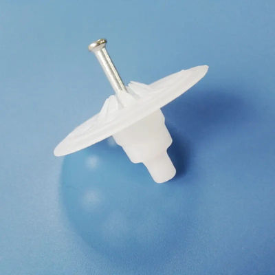 HDPE Hammer in Wall Insulation Anchors with Custom Logo Flat Head and Various Lengths