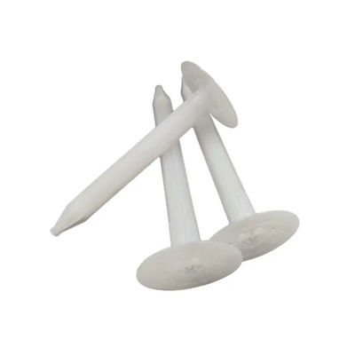 HDPE Spiral Shank Wall Insulation Anchors Nail 42-62mm Corrosion Resistance