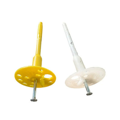 50mm PE/PP Plastic Insulation Fastener With Corrosion Heat And Weather Resistance