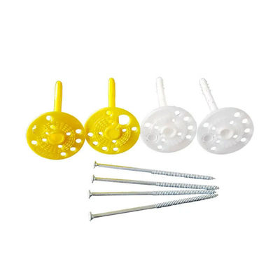 White Insulation Anchors For PE/PP With Weather And Corrosion Resistance 160mm 180mm 200mm 220mm