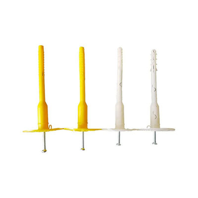 Weather Resistant Hammer In Plastic Insulation Nail For House Wall With Corrosion Protection