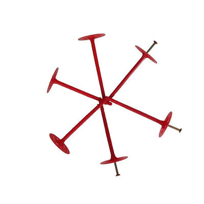 White Plastic Wall Insulation Anchors For House Wall Weather Resistance Multiple Length Options