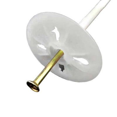 Corrosion Resistant Insulation Fixing Anchors  50mm Head Diameter For House Wall Construction