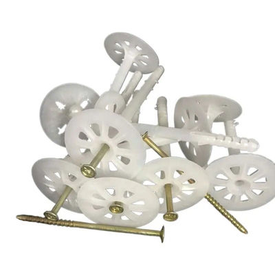 Corrosion Resistant Insulation Fixing Anchors  50mm Head Diameter For House Wall Construction