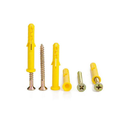Corrosion Resistant PE / PP / Nylon Expansion Anchor Weather Resistant For Wall / Ceiling Mounting