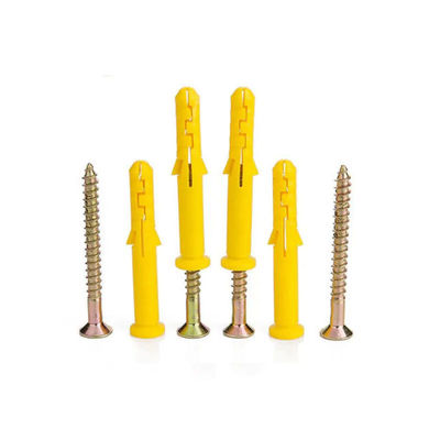Corrosion Resistant PE / PP / Nylon Expansion Anchor Weather Resistant For Wall / Ceiling Mounting