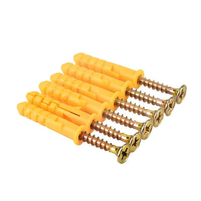 Weather Resistant Nylon Expansion Anchors Red / Yellow Length 30-300mm