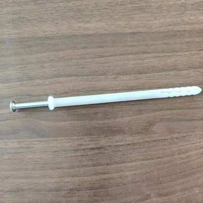 Load Capacity PE PP Nylon Plastic Sleeve Anchor For Secure Wall / Ceiling Object Mounting