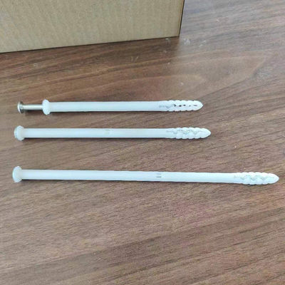 Common Standards Plastic Expansion Anchor Screw Weather Resistant 30mm~300mm With Mating Screw Nail