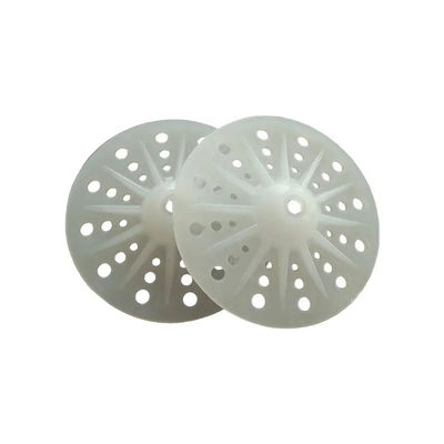 PE Plastic Washers For Rigid Insulation EIFS Fastener Screw Installation Chemical Resistant
