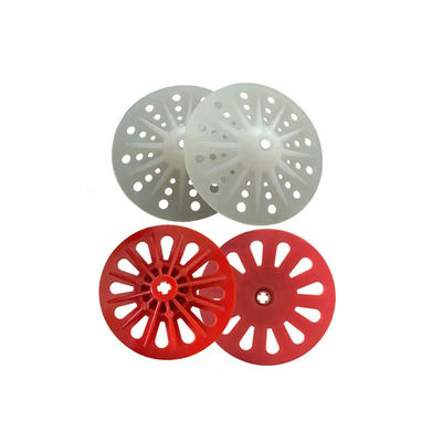 PE Plastic Washers For Rigid Insulation EIFS Fastener Screw Installation Chemical Resistant