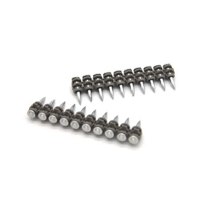 Gas Nails Rust Resistant Cold Galvanized Smooth Row Concrete Steel Nails