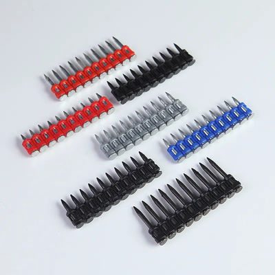 Straight Shank Gas Nails Cold Galvanizing Steel Concrete Nails With Flat Head