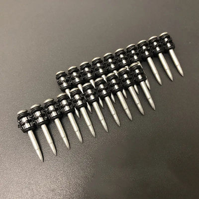 Gas Steel Concrete Row Nails with Flat Head for Building Construction OEM Available