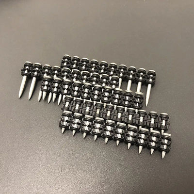 Gas Steel Concrete Row Nails with Flat Head for Building Construction OEM Available