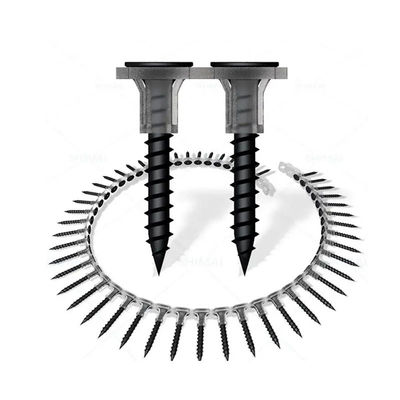 Strong Carbon Steel Drywall Screw with Sharp Point Rust Resistant Finish Coarse Thread