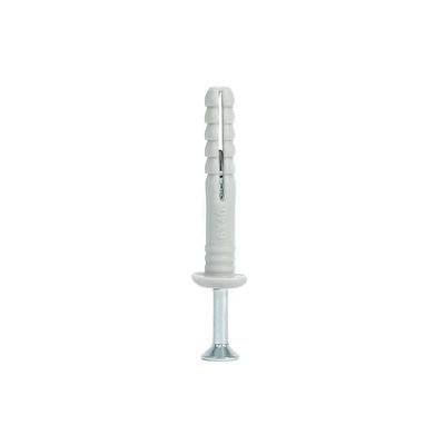 Red And Yellow Plastic Anchors Weather Resistant Expansion Anchor With Load Capacity