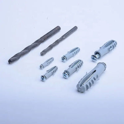 Load Capacity Nylon Expansion Concrete Screw Plastic Anchor For Secure Installation.