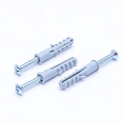 PE Nylon Capacity Mating Plastic Anchor And Screw Standards For Secure Installations