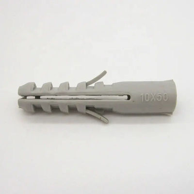 Load Capacity Nylon Expansion Heavy Duty Plastic Wall Anchors For Securing Objects