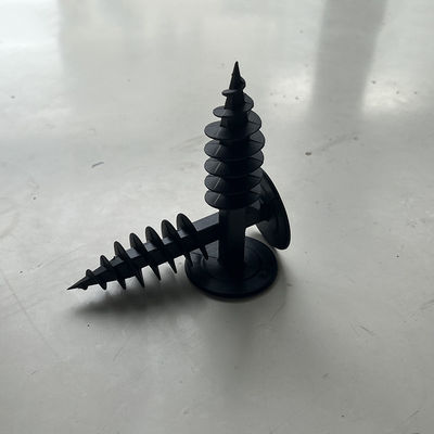 Plastic Wall Insulation Anchors Fasteners Spiral Rod For Energy Efficiency Corrosion Resistance