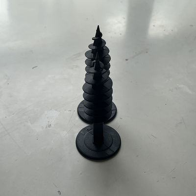 Spiral Rods Plastic Insulation Fixings Anchors With 200 Capacity Customizable