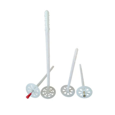 PE/PP Hammer In Plastic Insulation Anchors With Heat And Weather Resistance For House Walls
