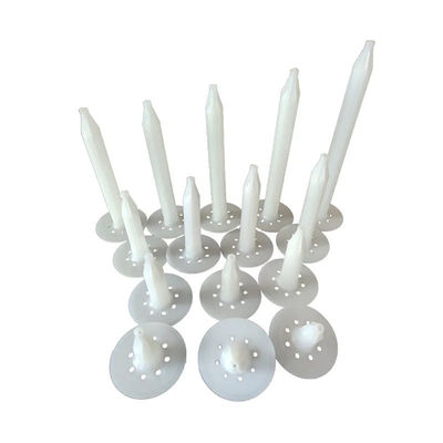 Custom Logo Spiral Wall Insulation Anchor For Concrete Brick Block Walls With Strong Inner Screw Nail