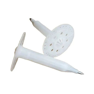White Wall Insulation Anchor with Corrosion Resistance Customizable Logo Inner Screw Nail 25-250mm