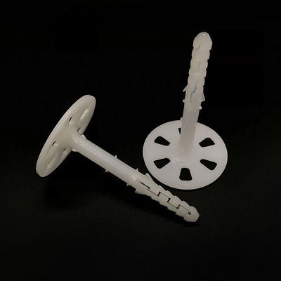 50mm PE / PP Hammer In Insulation Anchors For House Walls With Heat Resistant Properties
