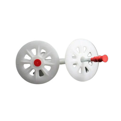 White Insulation Board Anchors 50mm With Weather And Corrosion Resistance
