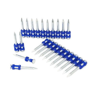 OEM Steel Flat Head Concrete Nails For Building Construction , Gas Nails