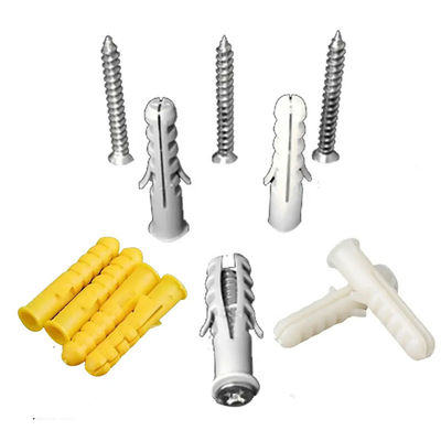Customized Corrosion Resistant Plastic Anchor Screws in Various Lengths